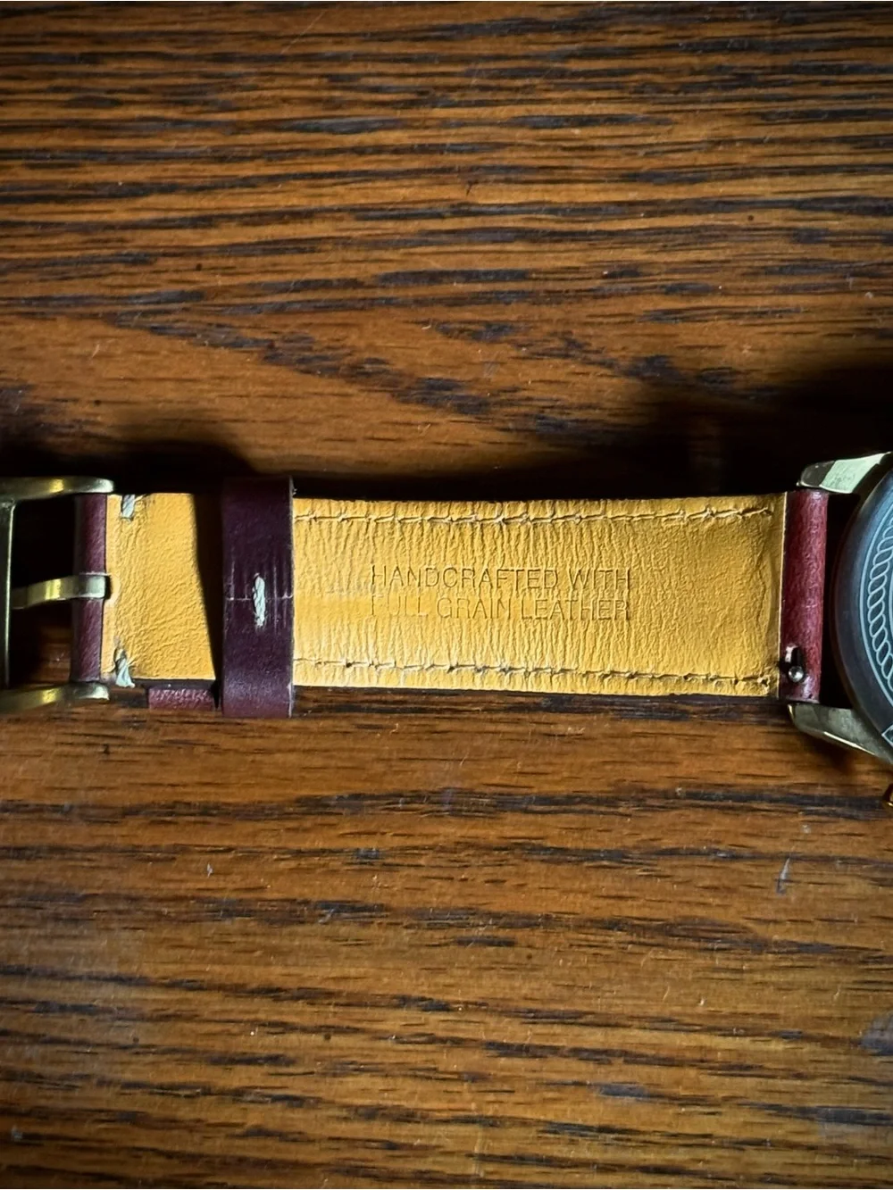 Jack Mason Chronograph Watch with Brown Leather Strap